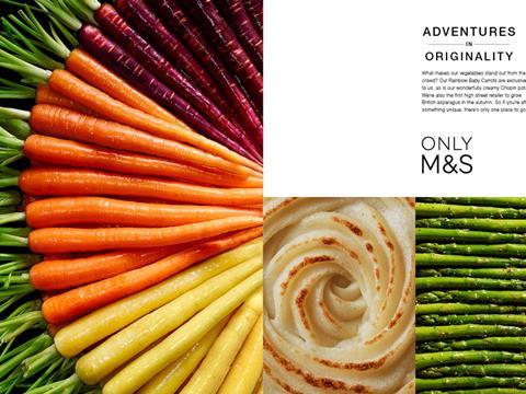 Marks & Spencer Only M&S advert
