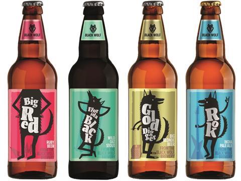 Black Wolf Brewery Range