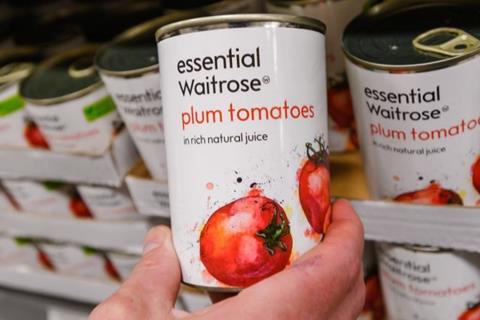 essential waitrose canned plum tomatoes