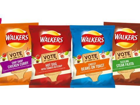 Walkers new flavours
