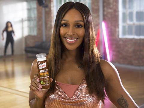 Alexandra Burke Slimfast campaign