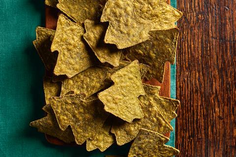 Morrisons Christmas Tree Crisps