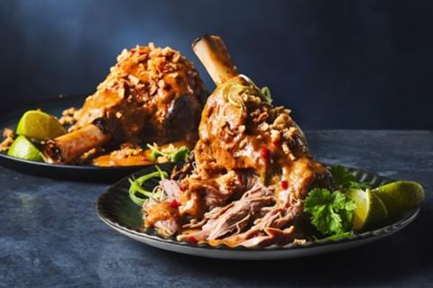 M&S Slow Cooked Lamb Massaman Lamb Shanks