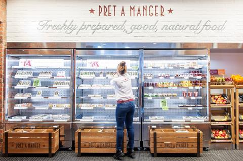 Pret A Manger interior