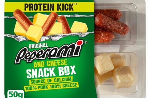 Peperami & Cheese Snack Box