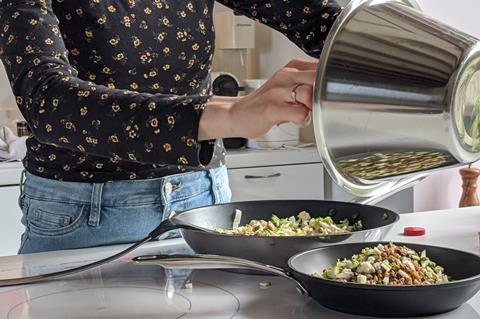 woman cooking