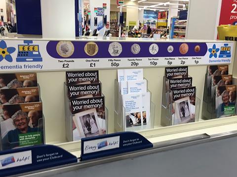 Tesco dementia-friendly checkout