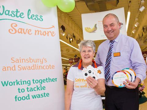 sainsbury's swadlincote waste less save more