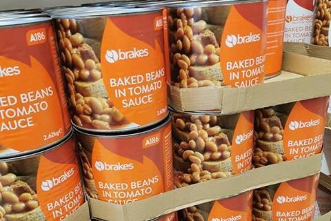 brakes baked beans in sainsburys