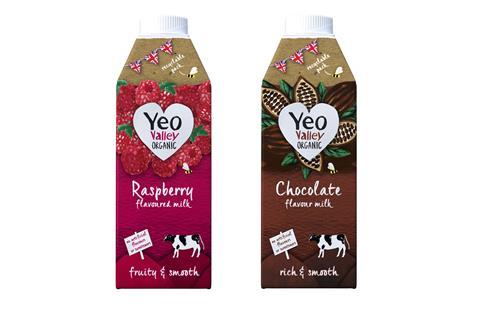 Yeo Valley Arla flav milks