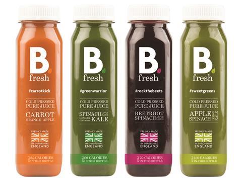 b fresh juice