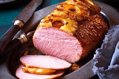 Lidl Gammon With Pinapple Glaze