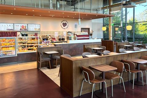 Costa Coffee store in Sainsbury's Leicester North Superstore