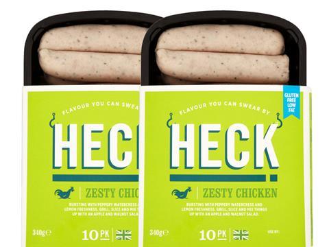 heck zesty chicken sausages