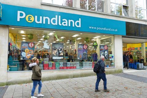 poundland store front