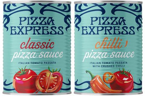 Pizza Express tomato sauce