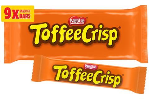 Toffee crisp 9 pack