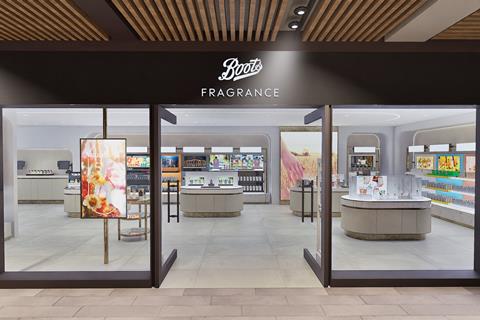 Boots Fragrance boutique