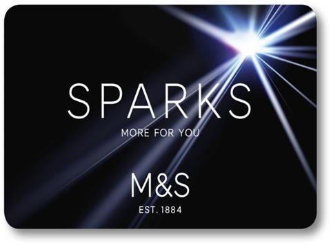 M&S Sparks loyalty card