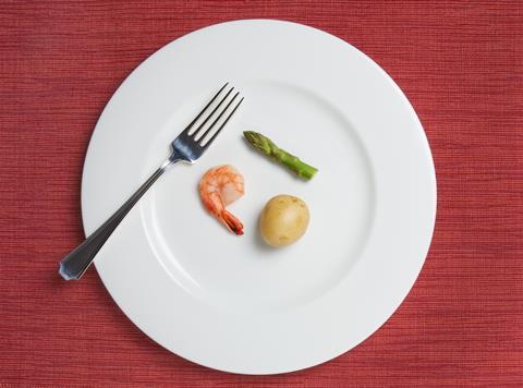 shrink shrinkflation small dinner diet
