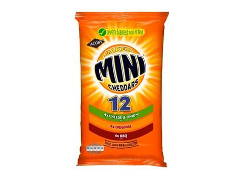 Jacob's Mini Chedders 12 pack variety pack