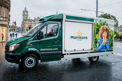 Morrisons store pick van