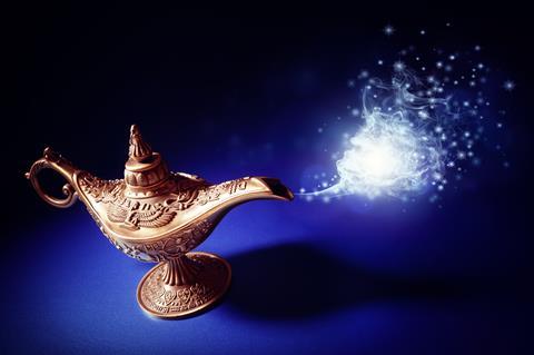 aladdin genie lamp pantomime