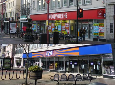 Woolworth before and after