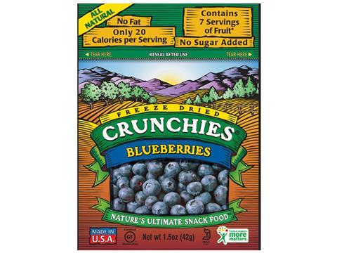 Crunchies dried blueberries