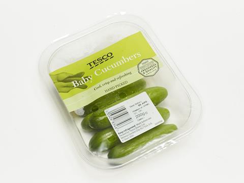 Tesco Baby Cucumbers