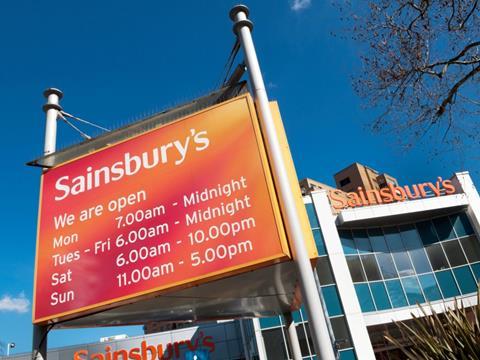 Sainsbury's opening hours