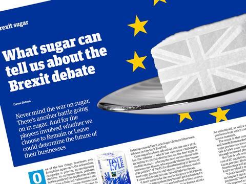 brexit sugar article