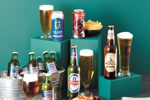 aldi beer snacks