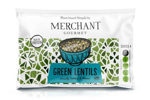 Merchant Gourmet frozen green lentils
