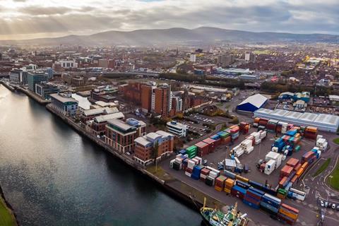 Belfast port