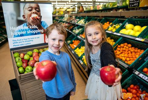 tesco free fruit for kids