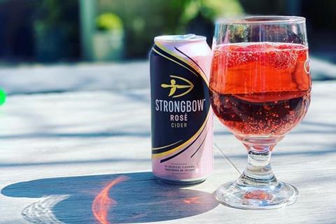 Strongbow rose credit twitter
