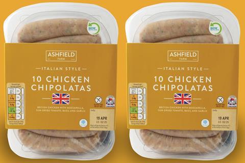 Aldi chicken sausages NEW