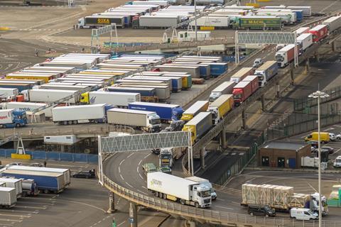 dover port lorries