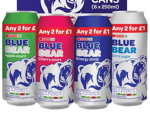 spar blue bear