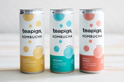 Teapigs Kombucha range