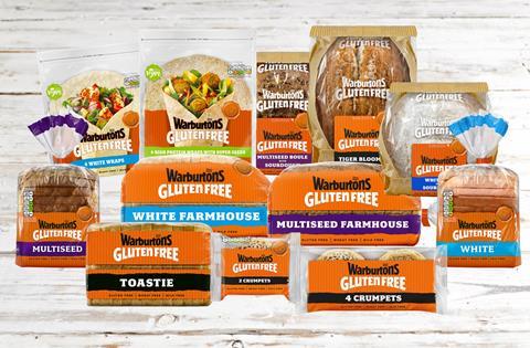 Warburtons range