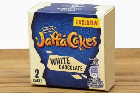 White Chocolate Jaffa Cakes