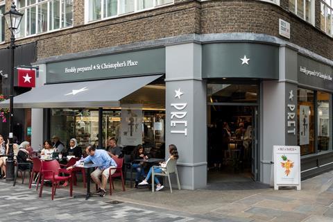 Pret, St Christopher's Place