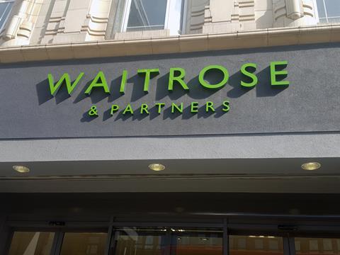 Waitrose store front 