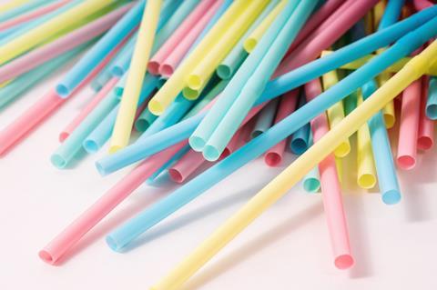 plastic straws