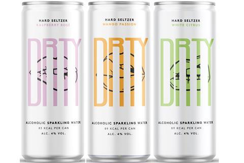 Hard seltzer startup Drty Drinks secures £500k cash boost from angel  investors | News | The Grocer