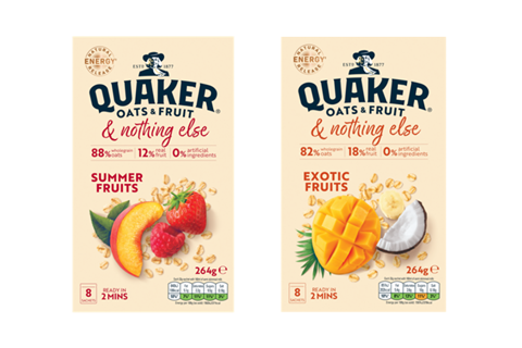Quaker Oats & Fruit