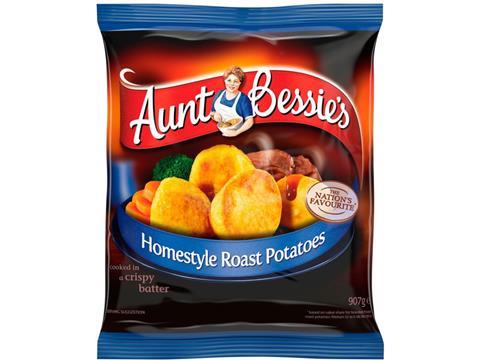 Aunt Bessie's roast potates