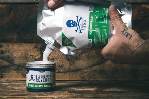 The Bluebeards Revenge shaving refill range